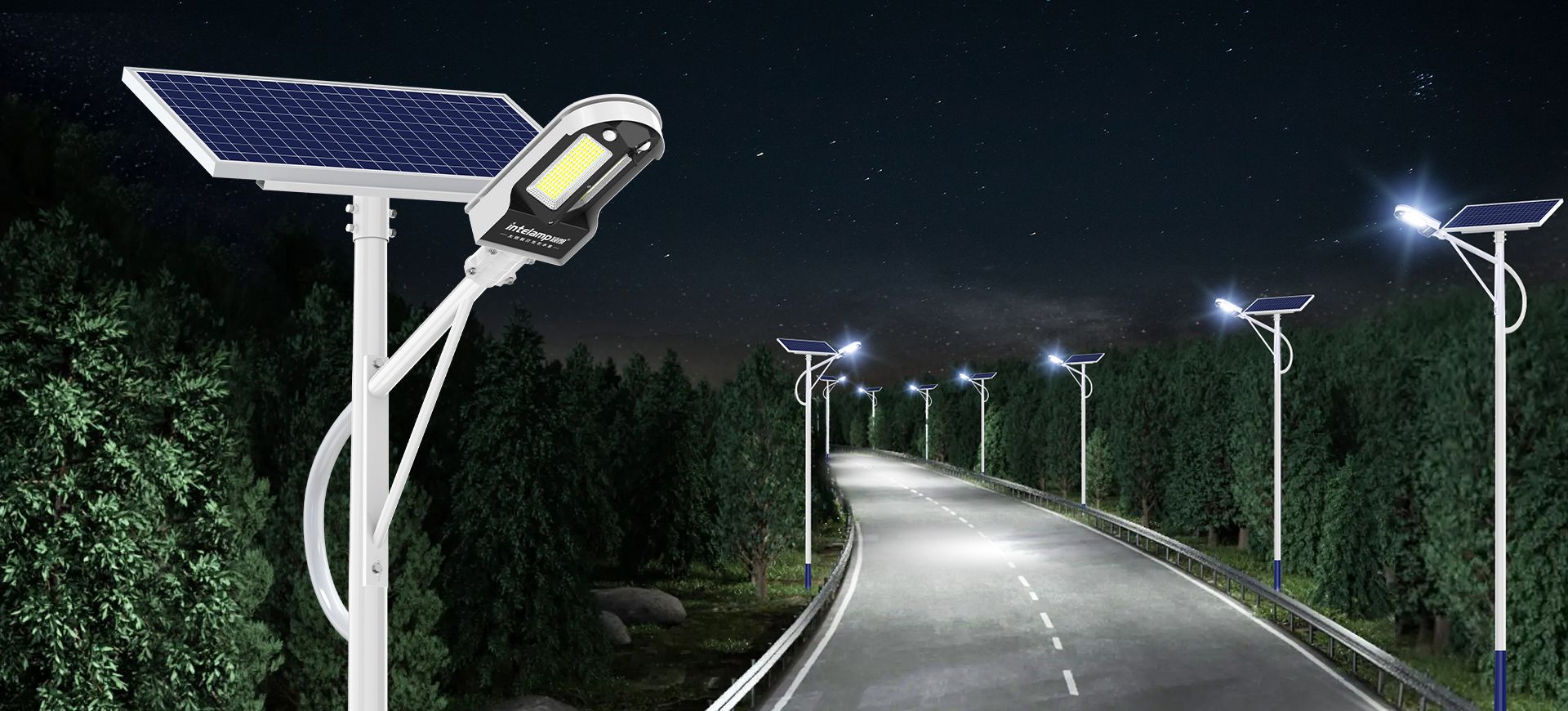 Long-life solar street lamp
